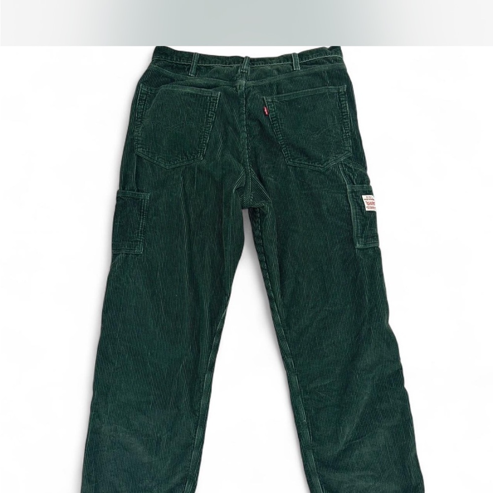 Levi's Men's Dark Green Corduroy Pants